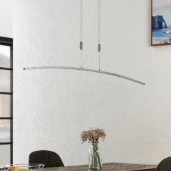 Lindby LED-Hängeleuchte Phillie, höhenverstellbar, dimmbar