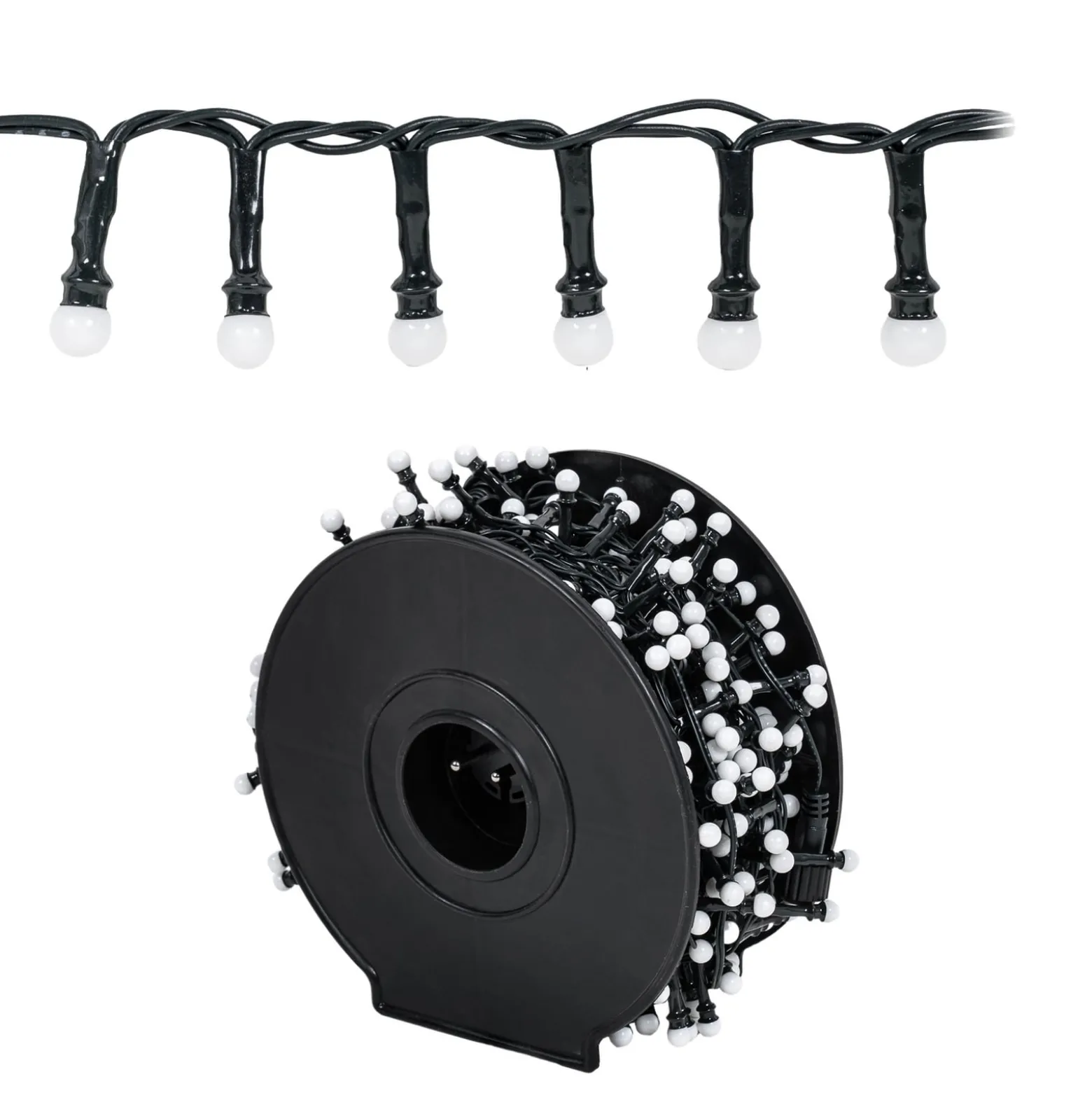 Lindby LED-Lichterkette Miyu, RGB, Timer, 15 m, IP44