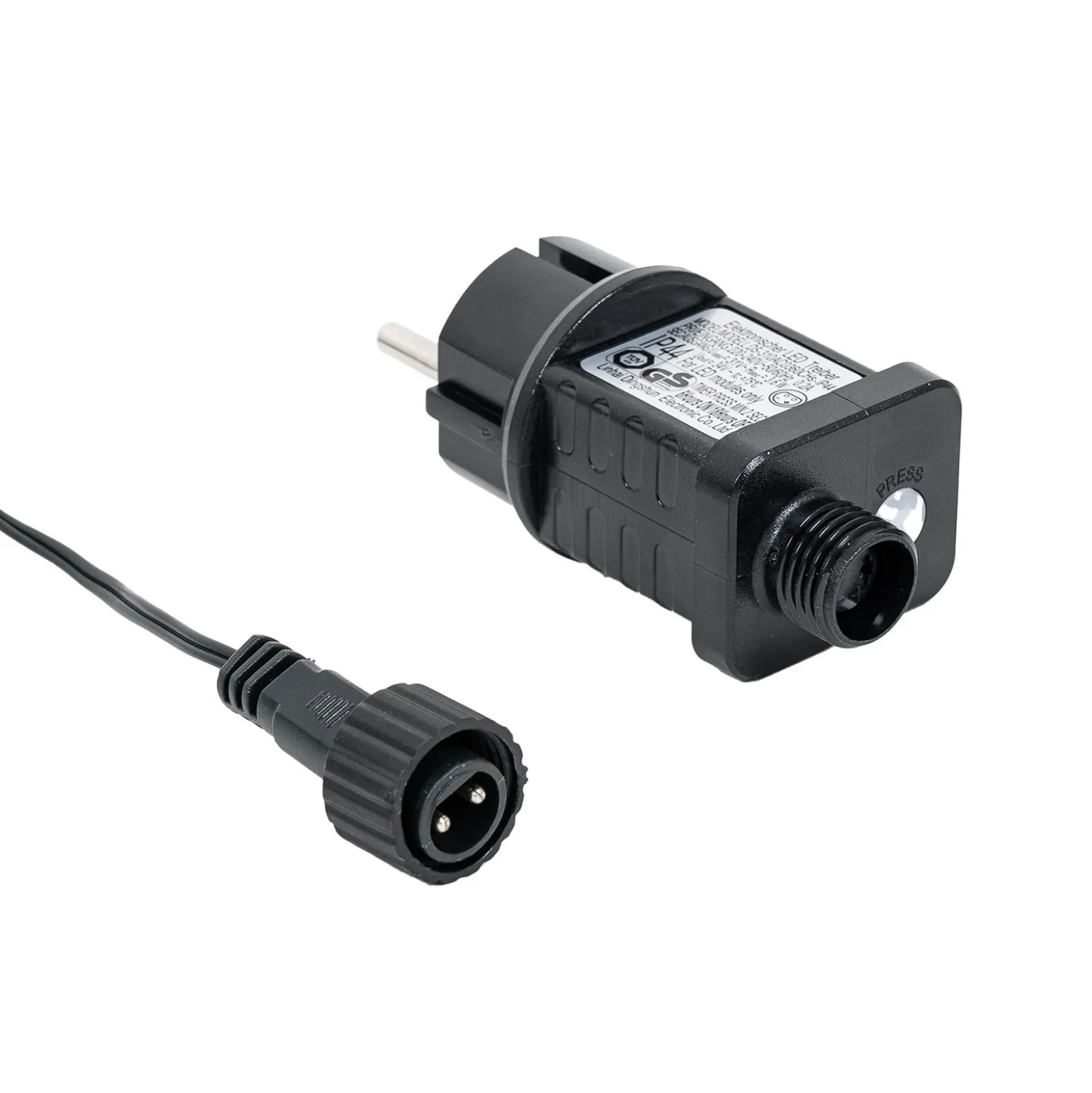 Lindby LED-Lichterkette Miyu, RGB, Timer, 15 m, IP44