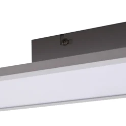 Lindby LED-Panel Enhife, weiß, 80 x 20 cm, Metall, 4.000 K