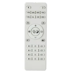 Lindby LED-Panel Lamin, schwarz, 120cm, CCT, dimmbar, Remote