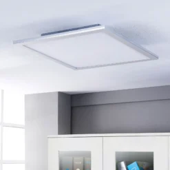 Lindby LED-Panel Livel, CCT, 62 cm x 62 cm, Fernbedienung