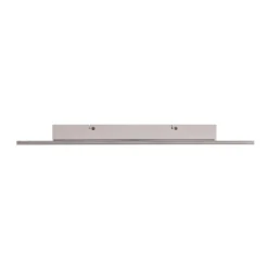 Lindby LED-Panel Livel, 4000K, 62 cm x 62 cm, silber, Metall