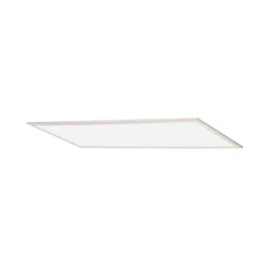 Lindby LED-Panel Livel, 4000K, 120cm x 30cm, silber, Metall