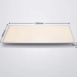 Lindby LED-Panel Zento, CCT, Fernbedienung, dimmbar