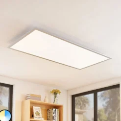 Lindby LED-Panel Zento, CCT, Fernbedienung, dimmbar