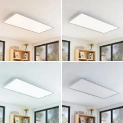 Lindby LED-Panel Zento, CCT, Fernbedienung, dimmbar
