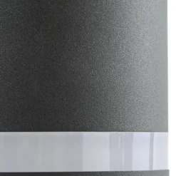 Lindby LED-Solar-Außenwandleuchte Bentlas, anthrazit, IP44
