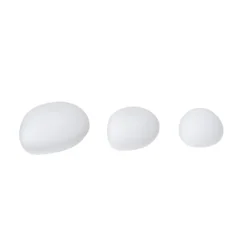 Lindby LED-Solar-Dekoleuchte Liedra, 3er Set, RGBW, dimmbar