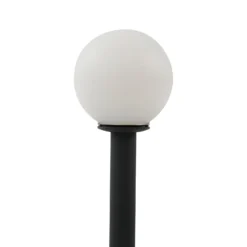 Lindby LED-Solarleuchte Freydis, 5er-Set, schwarz, 2.000 K