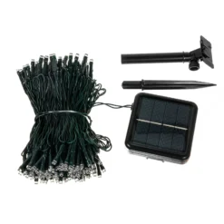 Lindby LED-Solar-Lichterkette Kaloyan, 200-flammig, 2,19 m