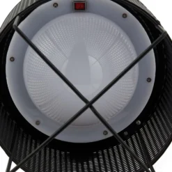 Lindby LED-Solar-Terrassenleuchte Achilleas, RGBW, schwarz