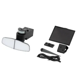 Lindby LED-Solarwandleuchte Naelin, schwarz, Sensor, IP44