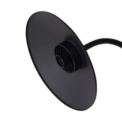 Lindby LED-Solarwandleuchte Virane, schwarz, Aluminium