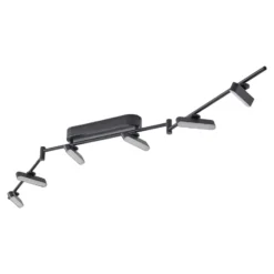 Lindby LED-Strahler Eldrin, schwarz, 6-flg., Lichtleiste