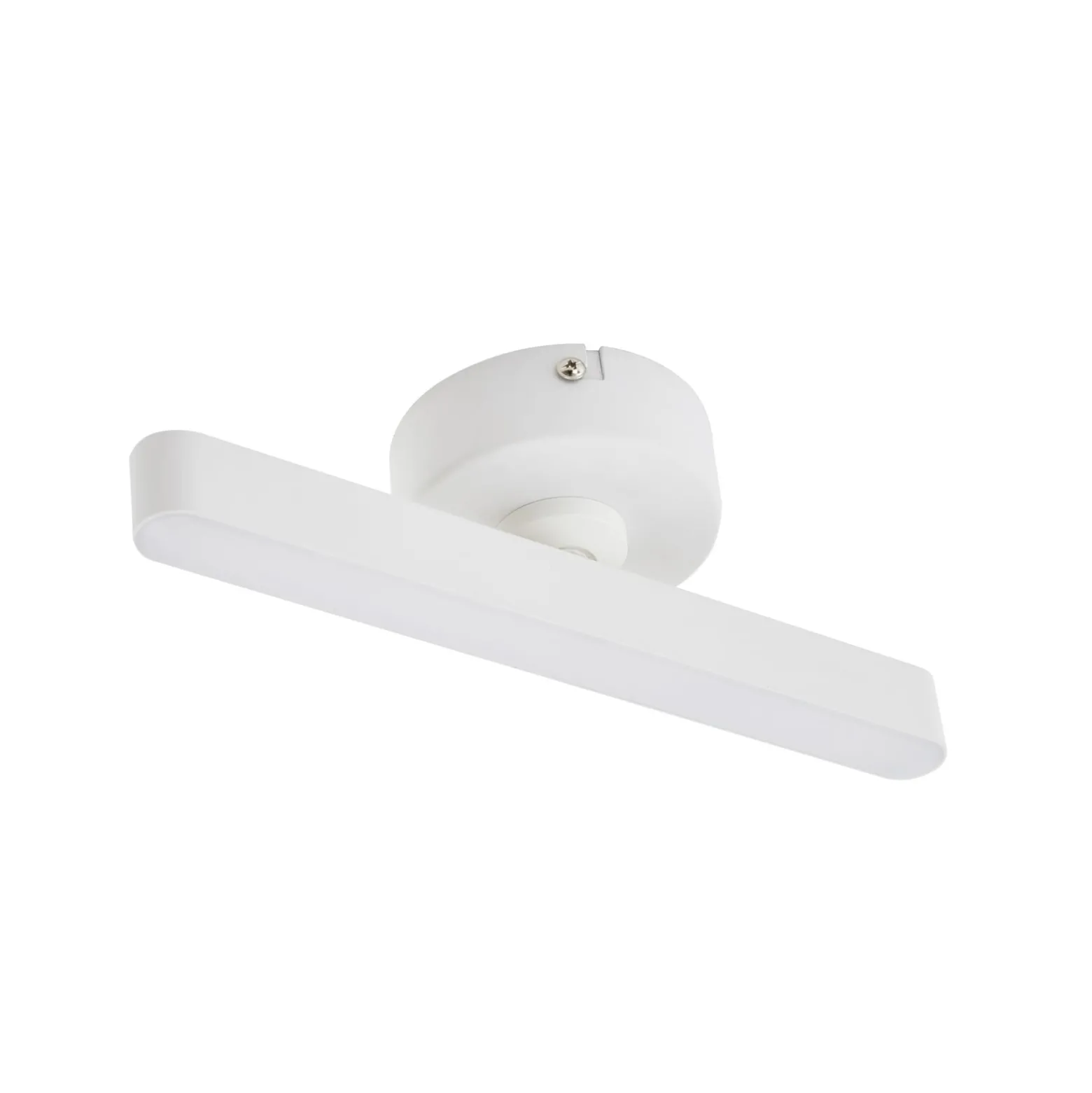 Lindby LED-Strahler Eldrin, weiß, 1-flg., Lichtleiste
