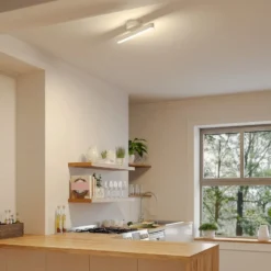 Lindby LED-Strahler Eldrin, weiß, 1-flg., Lichtleiste