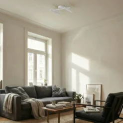 Lindby LED-Strahler Eldrin, weiß, 2-flg., Lichtpunkte