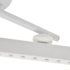 Lindby LED-Strahler Eldrin, weiß, 2-flg., Lichtpunkte