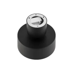 Lindby LED-Strahler Nivoria, Ø 14 cm, schwarz, schwenkbar