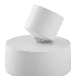 Lindby LED-Strahler Nivoria, Ø 14 cm, weiß, schwenkbar