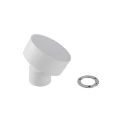 Lindby LED-Strahler Nivoria, Ø 14 cm, weiß, schwenkbar