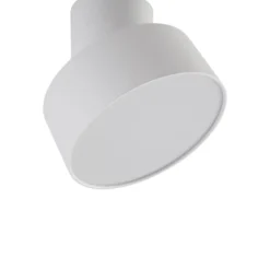 Lindby LED-Strahler Nivoria, Ø 14 cm, weiß, schwenkbar
