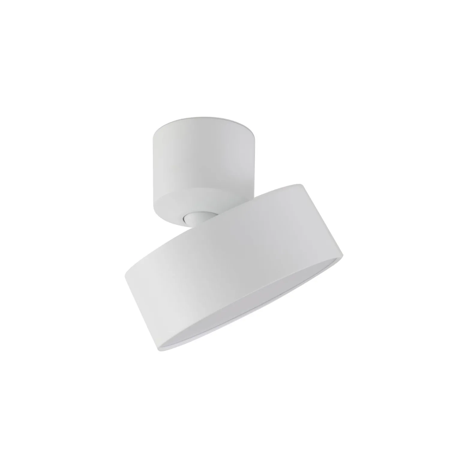 Lindby LED-Strahler Nivoria, Ø 14 cm, weiß, schwenkbar