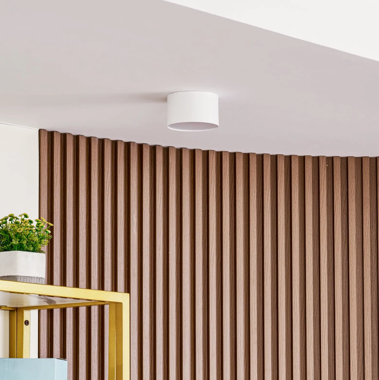 Lindby LED-Strahler Nivoria, Ø 11 cm, 9 W, weiß, Metall