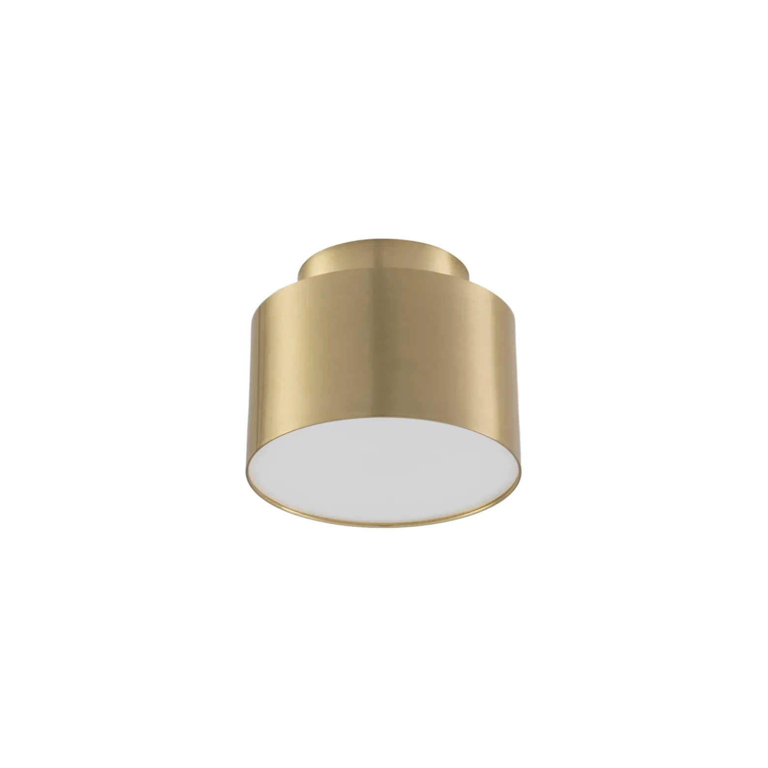 Lindby LED-Strahler Nivoria, 11 x 9 cm, goldfarben, Metall