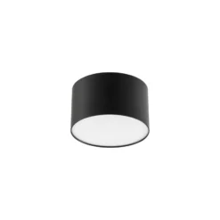 Lindby LED-Strahler Nivoria, 11 x 7 cm, schwarz, Metall