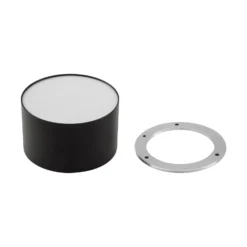 Lindby LED-Strahler Nivoria, 11 x 7 cm, schwarz, Metall