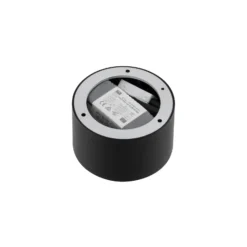 Lindby LED-Strahler Nivoria, 11 x 7 cm, schwarz, Metall