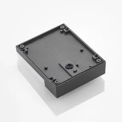 Lindby LED-Wandleuchte Vanira, anthrazit, Alu, Sensor, IP54