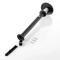 Lindby LED-Wegelampe Gregory, 76cm, Sensor, dunkelgrau, IP44