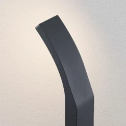 Lindby LED-Wegelampe Ilvita, 60 cm, anthrazit, Metall, IP54