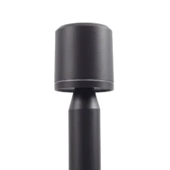 Lindby LED-Wegeleuchte Amila, schwarz, Aluminium, IP54