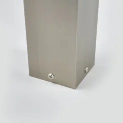 Lindby LED-Wegeleuchte Baily, Höhe 80 cm, Edelstahl, IP44
