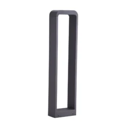 Lindby LED-Wegeleuchte Emima, 80 cm, anthrazit, Aluminium