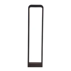 Lindby LED-Wegeleuchte Emima, 80 cm, anthrazit, Aluminium