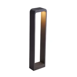 Lindby LED-Wegeleuchte Emima, 80 cm, anthrazit, Aluminium