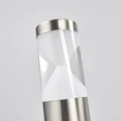 Lindby LED-Wegeleuchte Fabrizio, Höhe 56 cm, Edelstahl