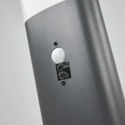 Lindby LED-Wegeleuchte Obri, 80 cm, anthrazit, Sensor