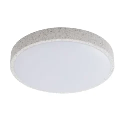Lindby Smart LED-Deckenlampe Elmor Ø39cm grau RGB CCT Tuya