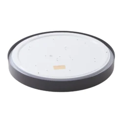 Lindby Smart LED-Deckenlampe Innes schwarz 48cm RGB CCT Tuya