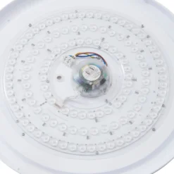 Lindby Smart LED-Deckenlampe Innes schwarz 48cm RGB CCT Tuya