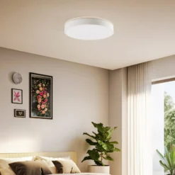 Lindby Smart LED-Deckenlampe Innes weiß Ø 38 cm RGB CCT Tuya