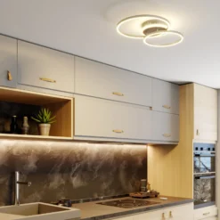 Lindby Smart LED-Deckenleuchte Edica, 58 cm, Tuya, CCT