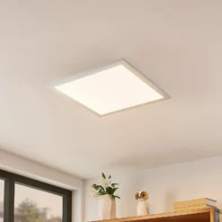Lindby Smart LED-Deckenpanel Kjetil 40 x 40 cm Tuya RGB CCT