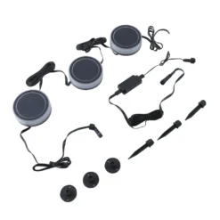 Lindby Smart LED-Erdspießleuchte Kyren, CCT, RGB, Tuya, 3er